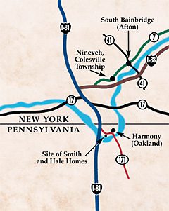 Susquehanna area map