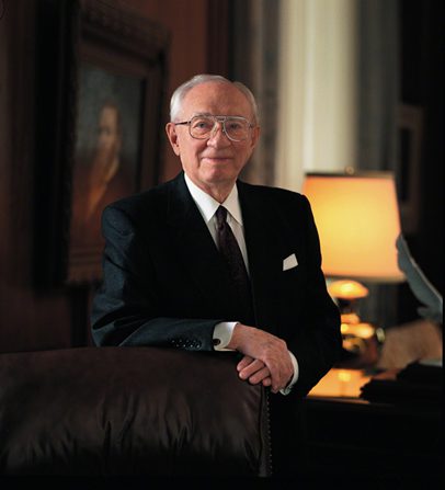 President Hinckley