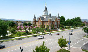 Tabernacle Temple in Provo