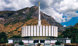 Utah Valley's first temple