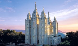Temple in Salt Lake City