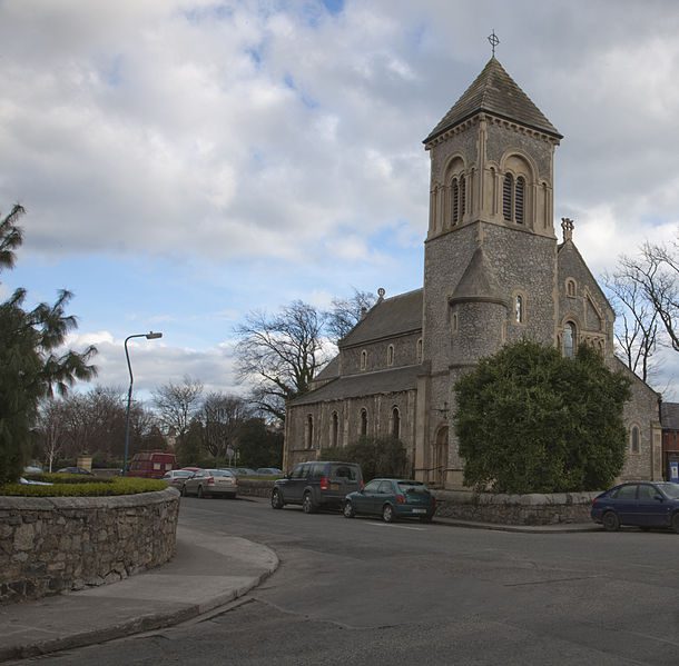 A church in a Dublin suburb