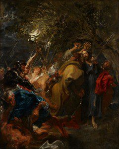 Van Dyck's arrest of Jesus