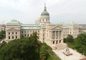 Indiana's capitol bldg