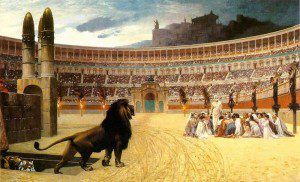 Christians v. Lions