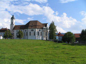 Die Wieskirche in Bayern