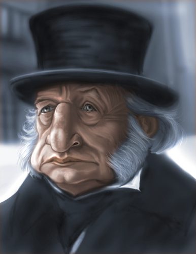 George C. Scott as Scrooge