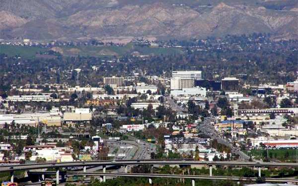 A view of San Bernardino