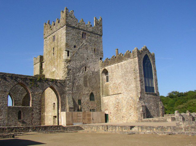 the famous Tintern Abbey