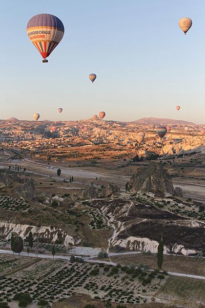 Hot Air Balloons over Göreme
