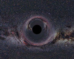 Black hole, artist's view