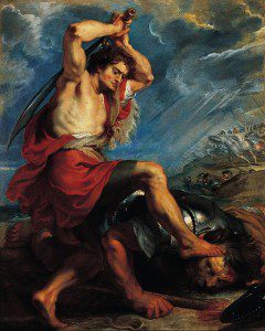 Rubens, David, Goliath