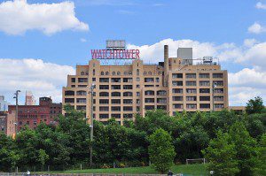 JWs' world hq from East River