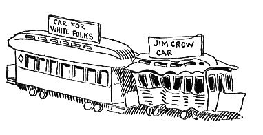 Cartoon of Jim Crow 1904