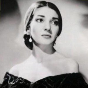 Maria Callas in "La Traviata"