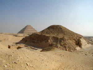 Two pyramids at Saqqara