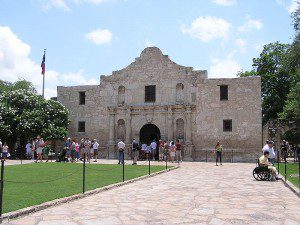 The Alamo, in San Antonio