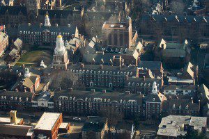 Yale U from above