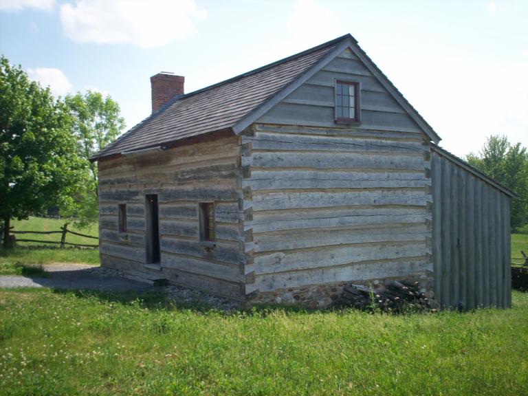 Smith family cabin, near Palmyra