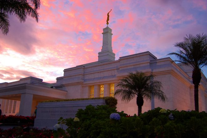 Costa Rica's first temple