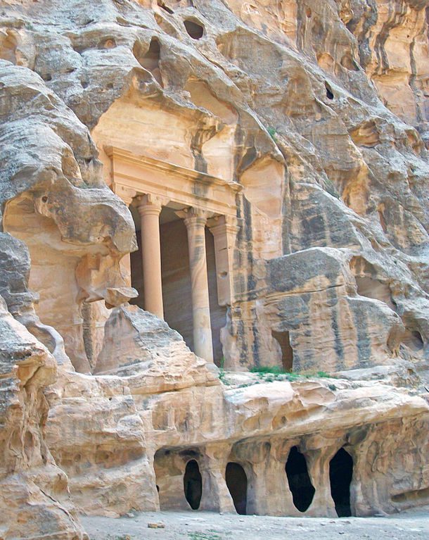 A scene in "Little Petra"