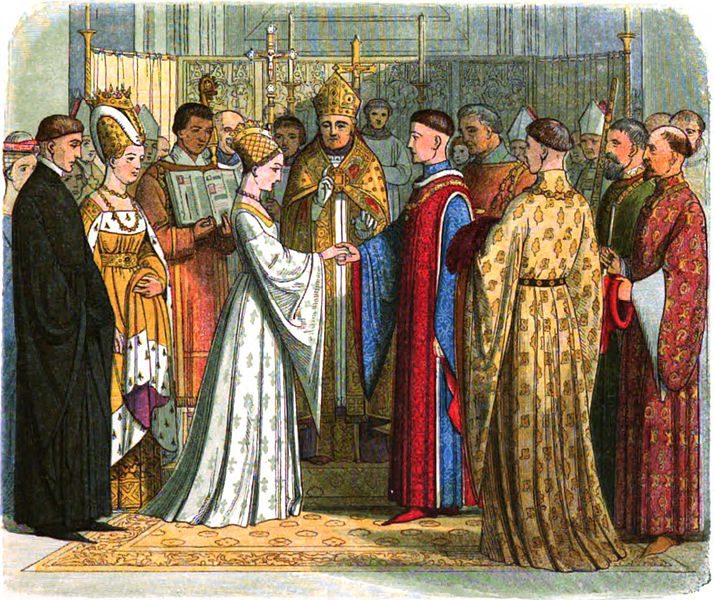 Katherine of France weds Henry V of England