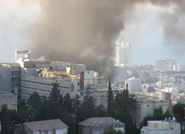 Two hospitals in Haifa