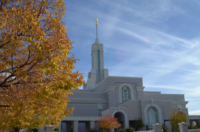 Second temple in Utah Valley