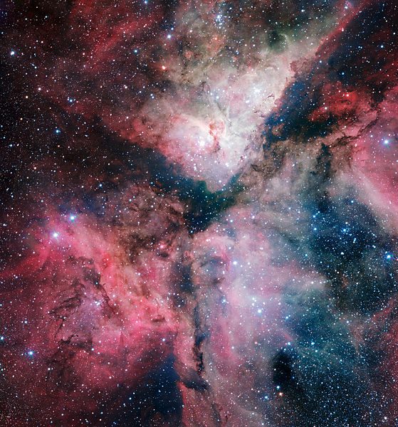 Nebula Carina, as seen from Chile