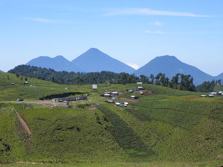 Guatemalan highland scene
