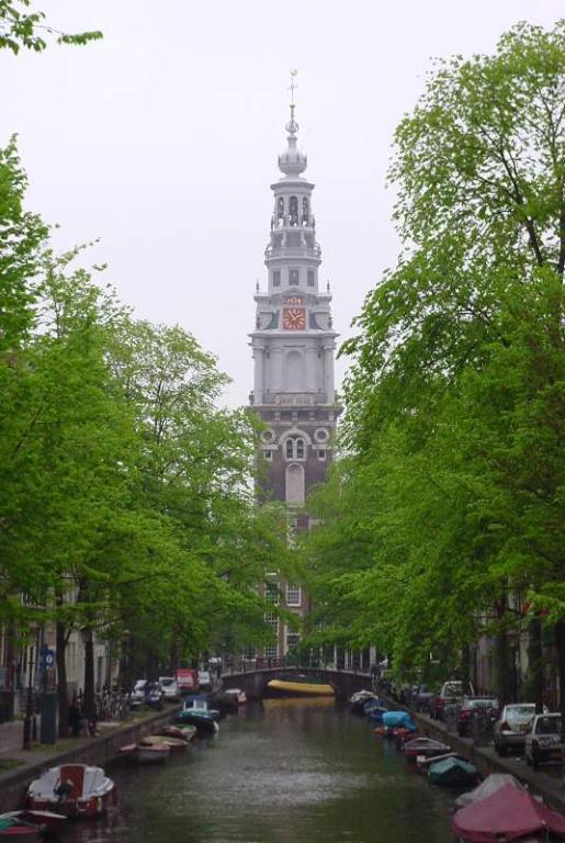 A church in old Amsterdam