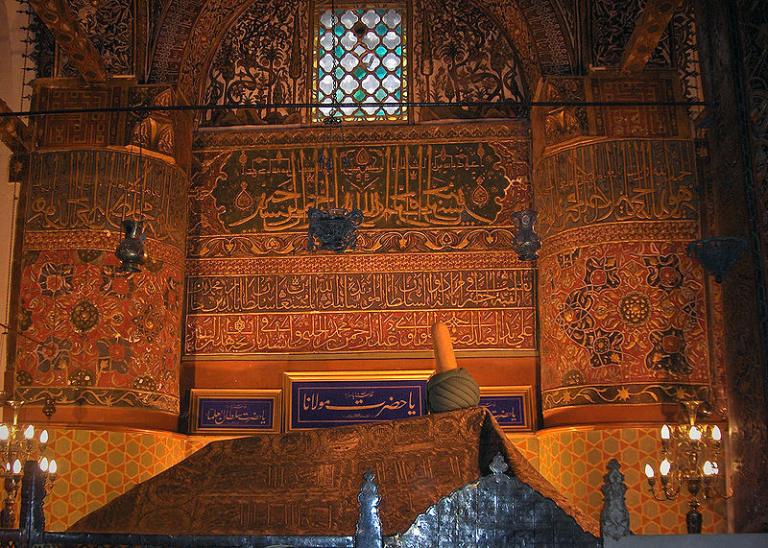Konya, Rumi's tomb