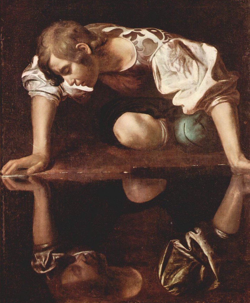 "Narcissus," by Caravaggio