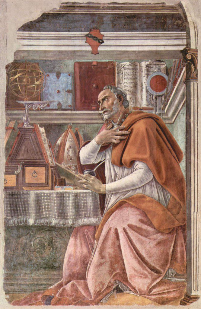 Botticelli's Augustine