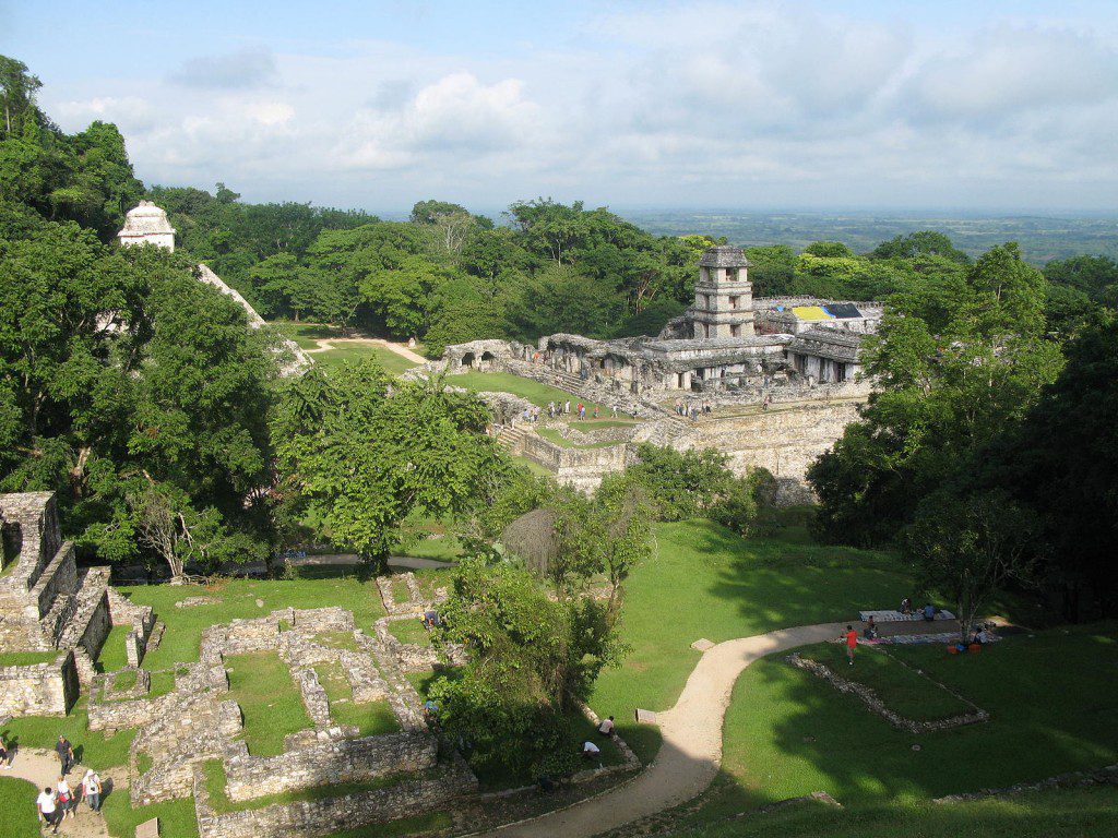 Palenque en Mexico 