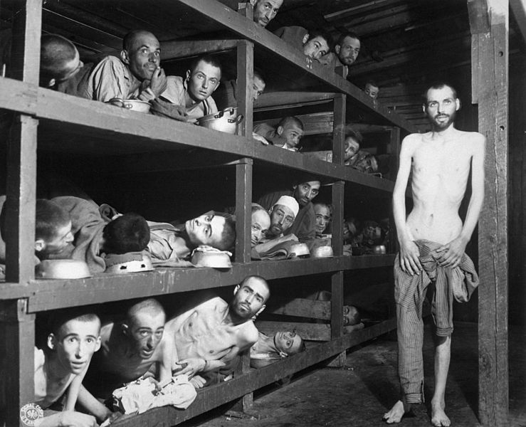 At Buchenwald in 1945