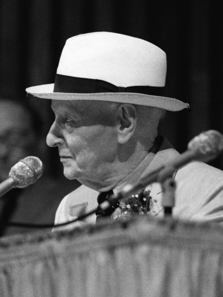 I. B. Singer in 1988