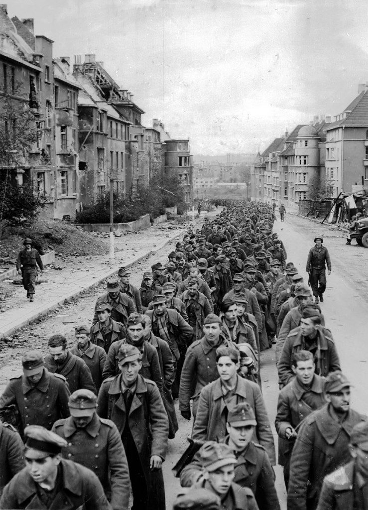 Kriegsgefangene in Aachen, Oktober 1944
