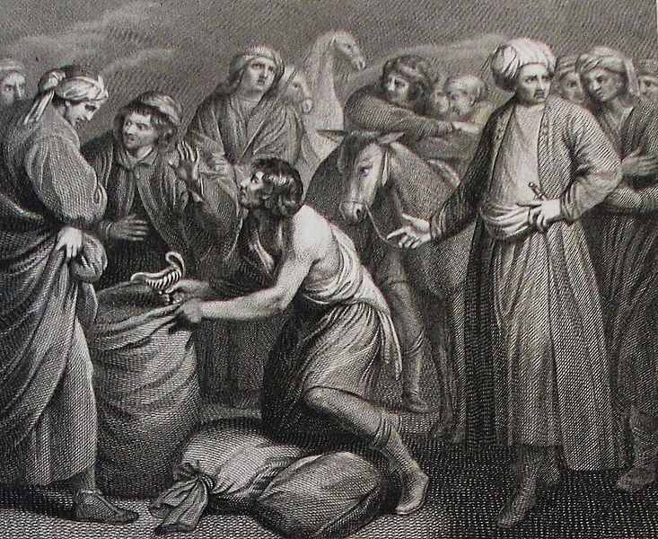 Finding Joseph's divining cup