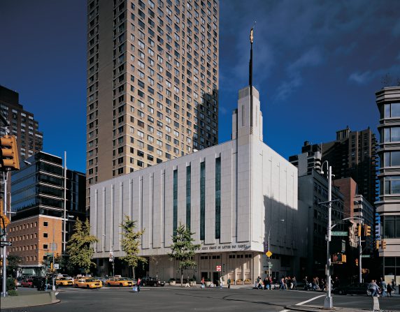 The temple in New York City
