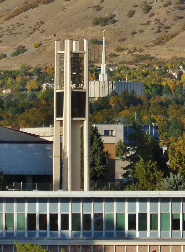 Bell Tower and Provo Temple