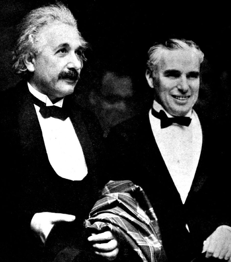 Einstein and Chaplin