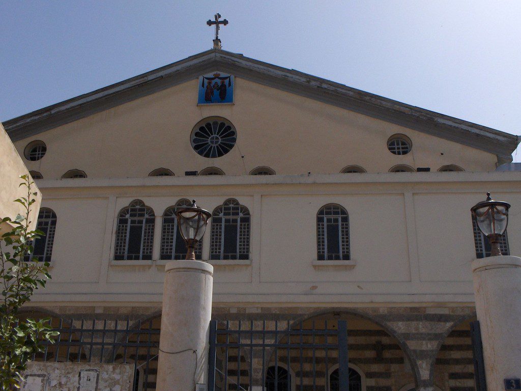 A prominent church in Damascus
