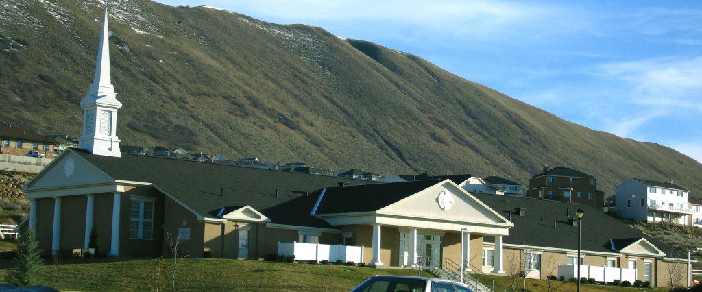 An LDS chapel in Utah