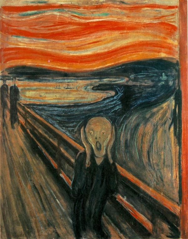 Der Schrei, by Eddy Munch