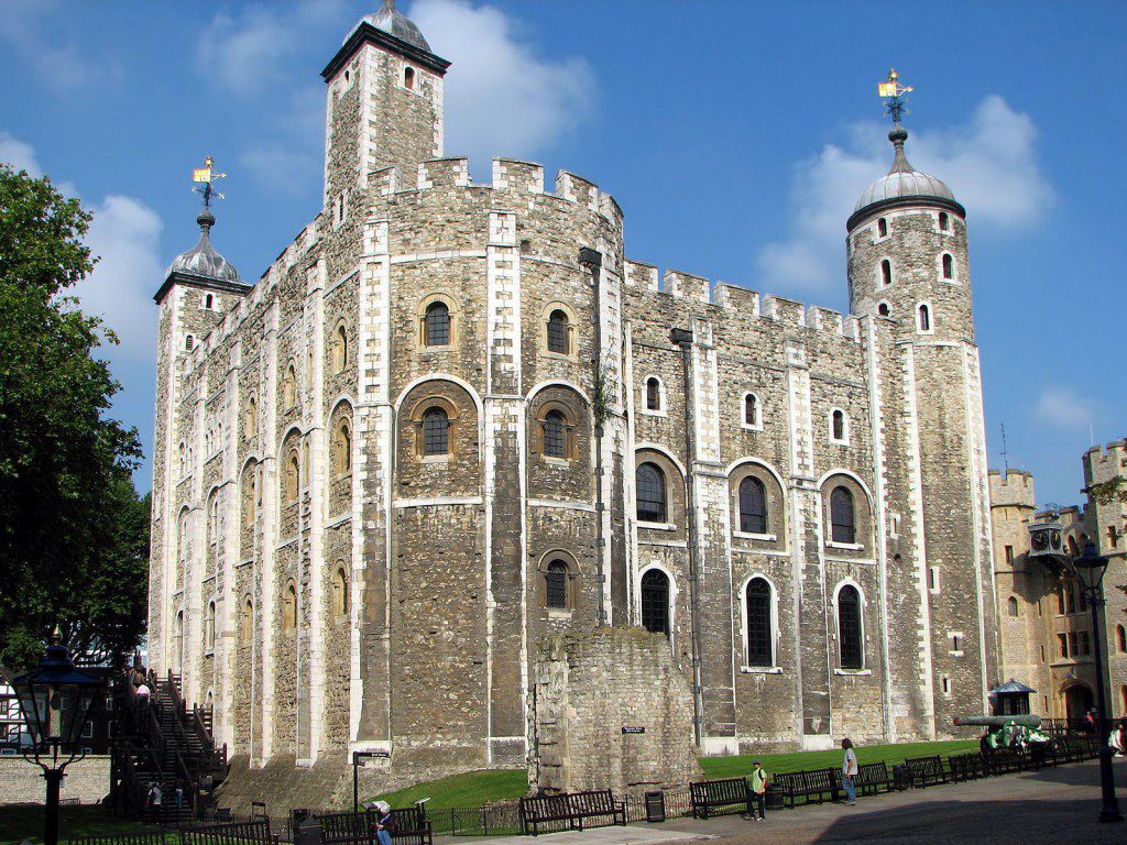 The White Tower, beside the Thames