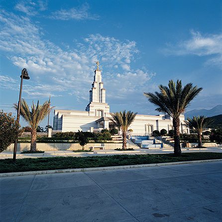 The temple in Monterrey, Mexico