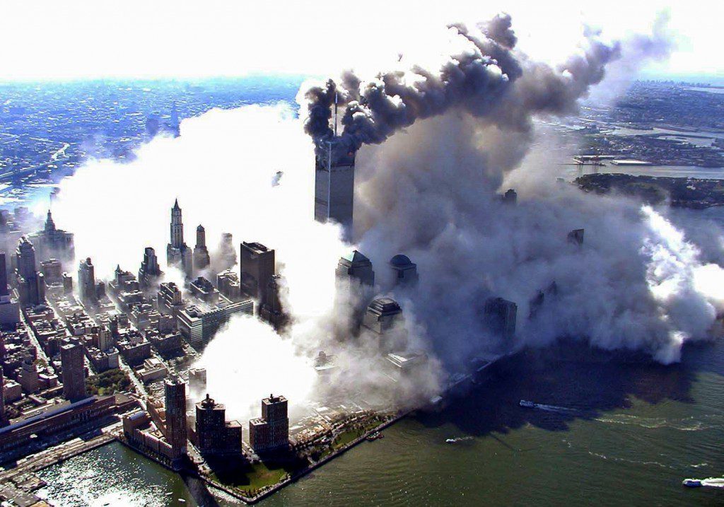Manhattan on the morning of September 11