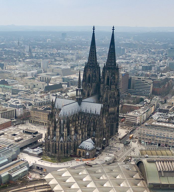 The cathedral of Cologne