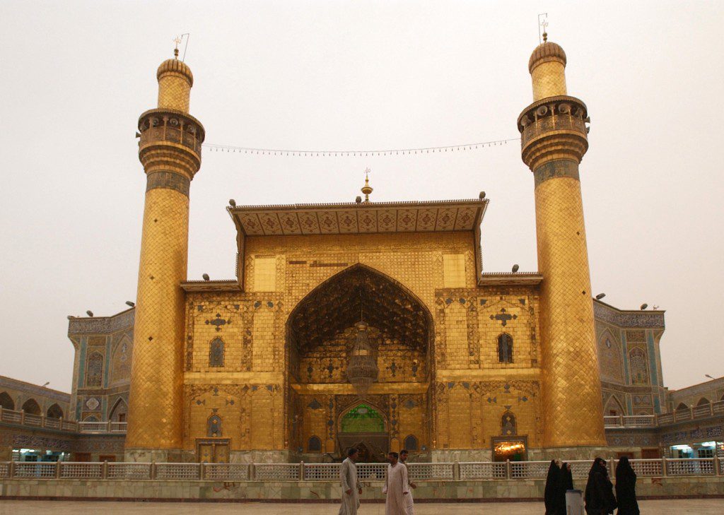The mausoleum of Imam ‘Ali